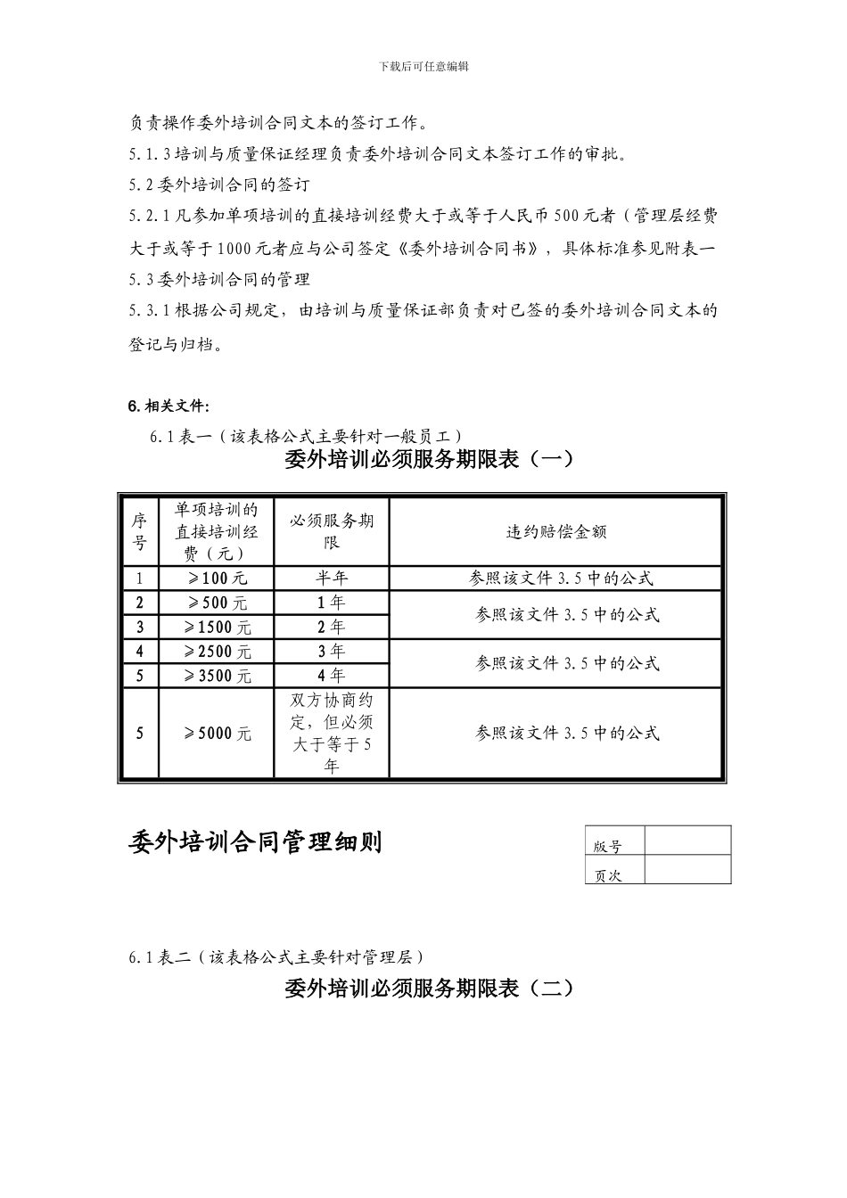 委外培训合同管理细则_第3页
