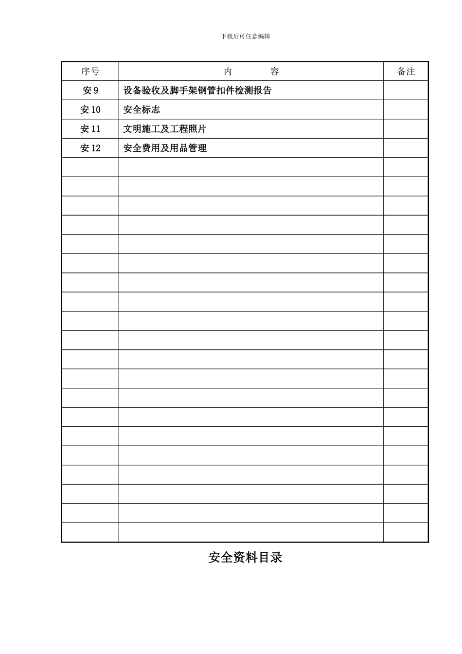 安0、安全资料目录._第3页