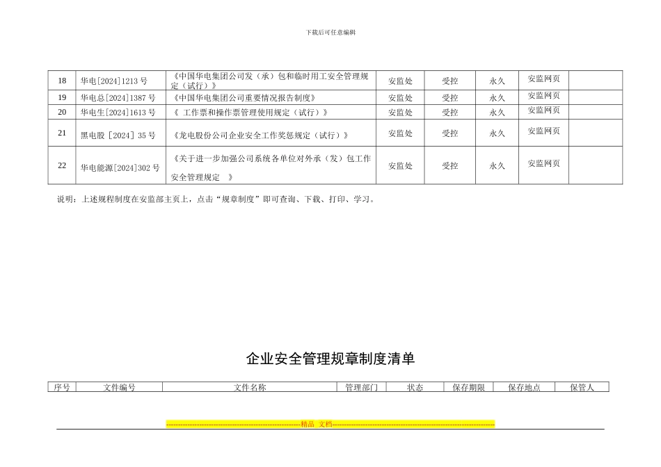 安全受控文件清单_第3页