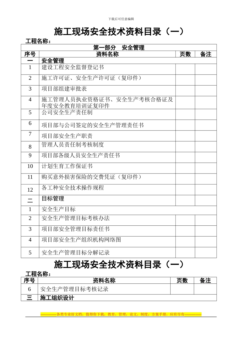 安全技术资料目录2024.1_第1页