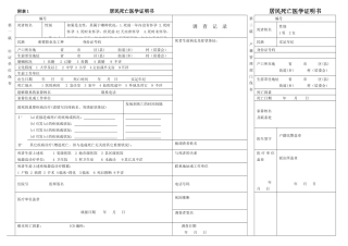 2025年各种医学死亡证明
