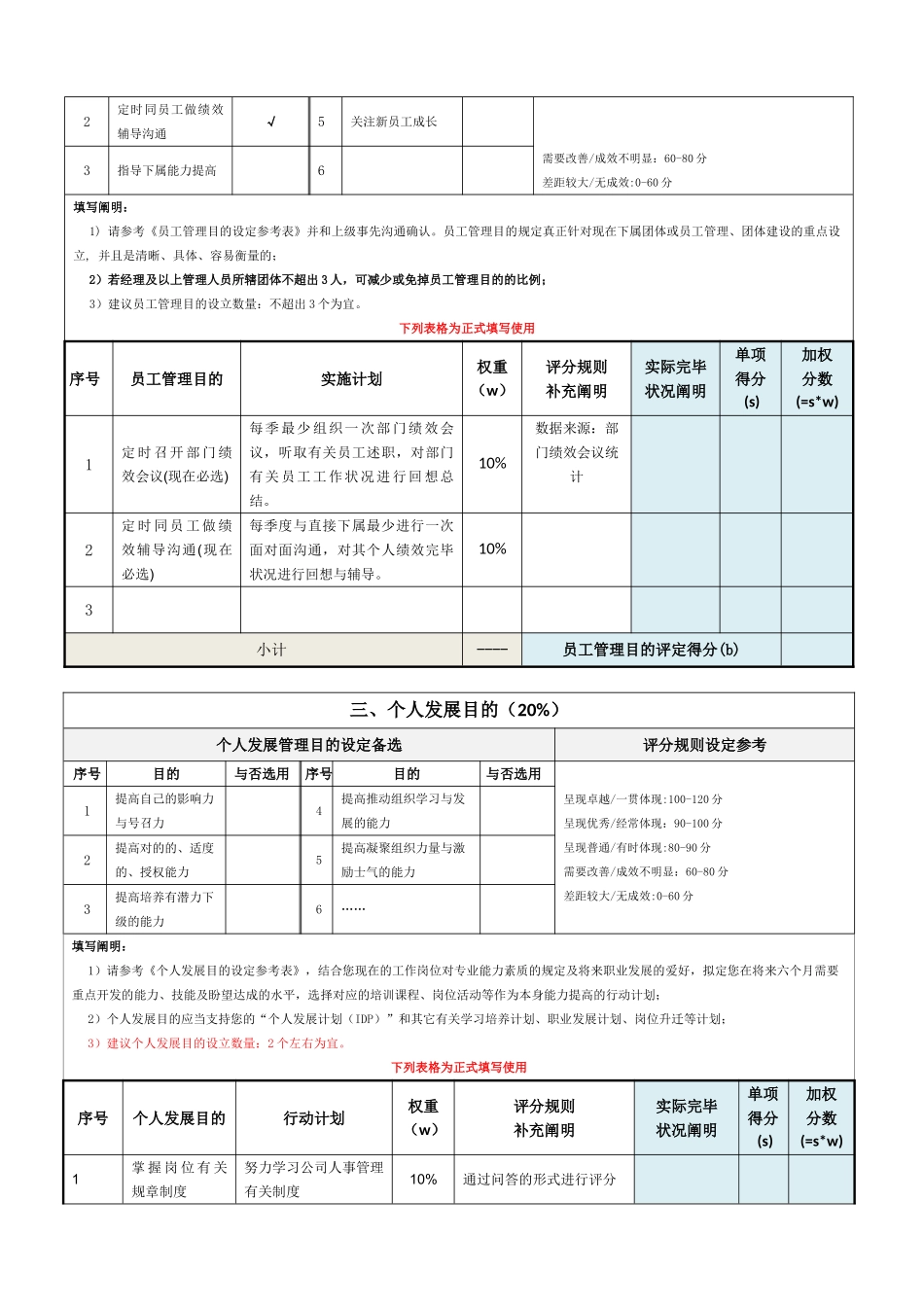 2025年目标责任书模板_第2页