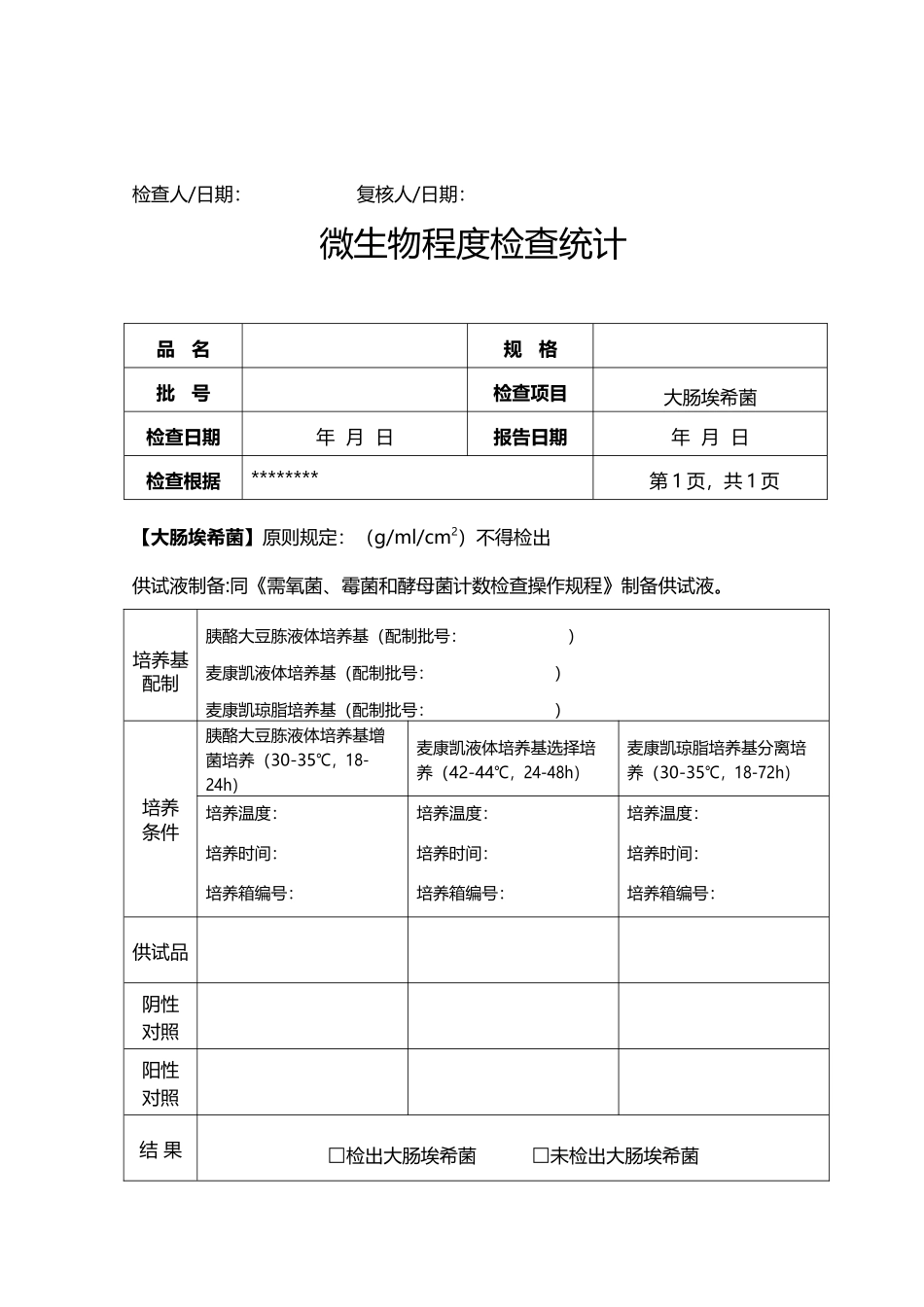 2025年微生物限度检验记录_第2页
