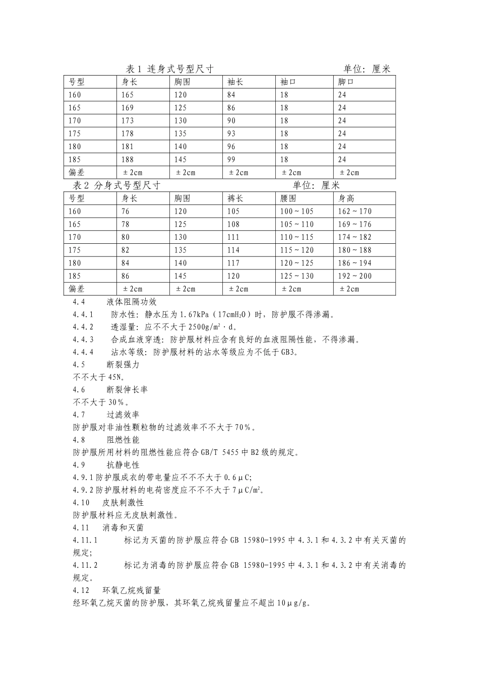 2025年医用一次性防护服技术要求_第3页