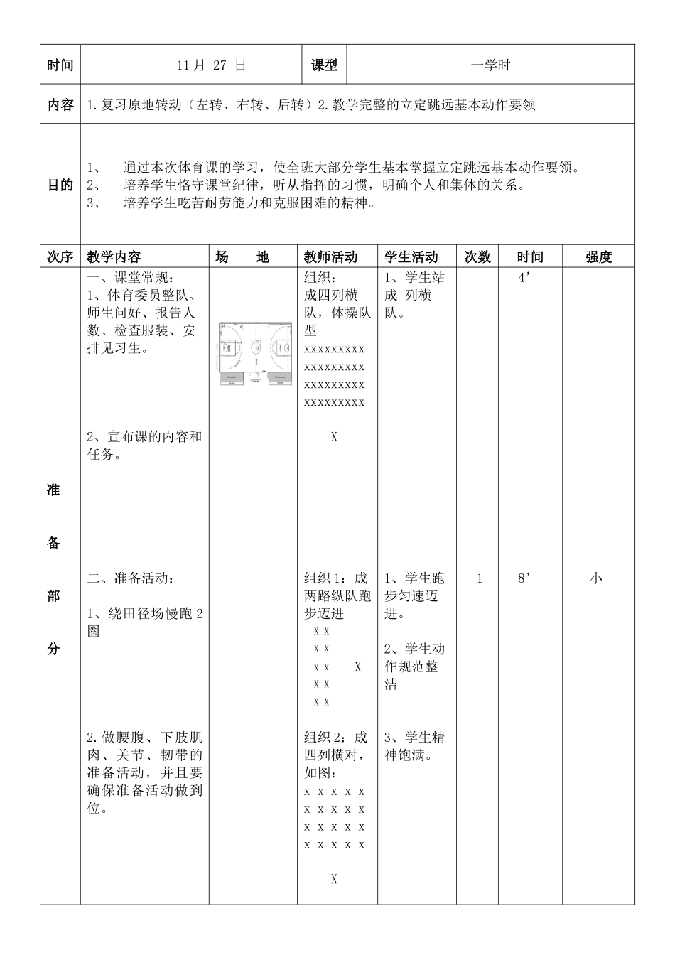 2025年小学体育教案_第1页