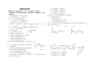 2025年机械振动习题及答案