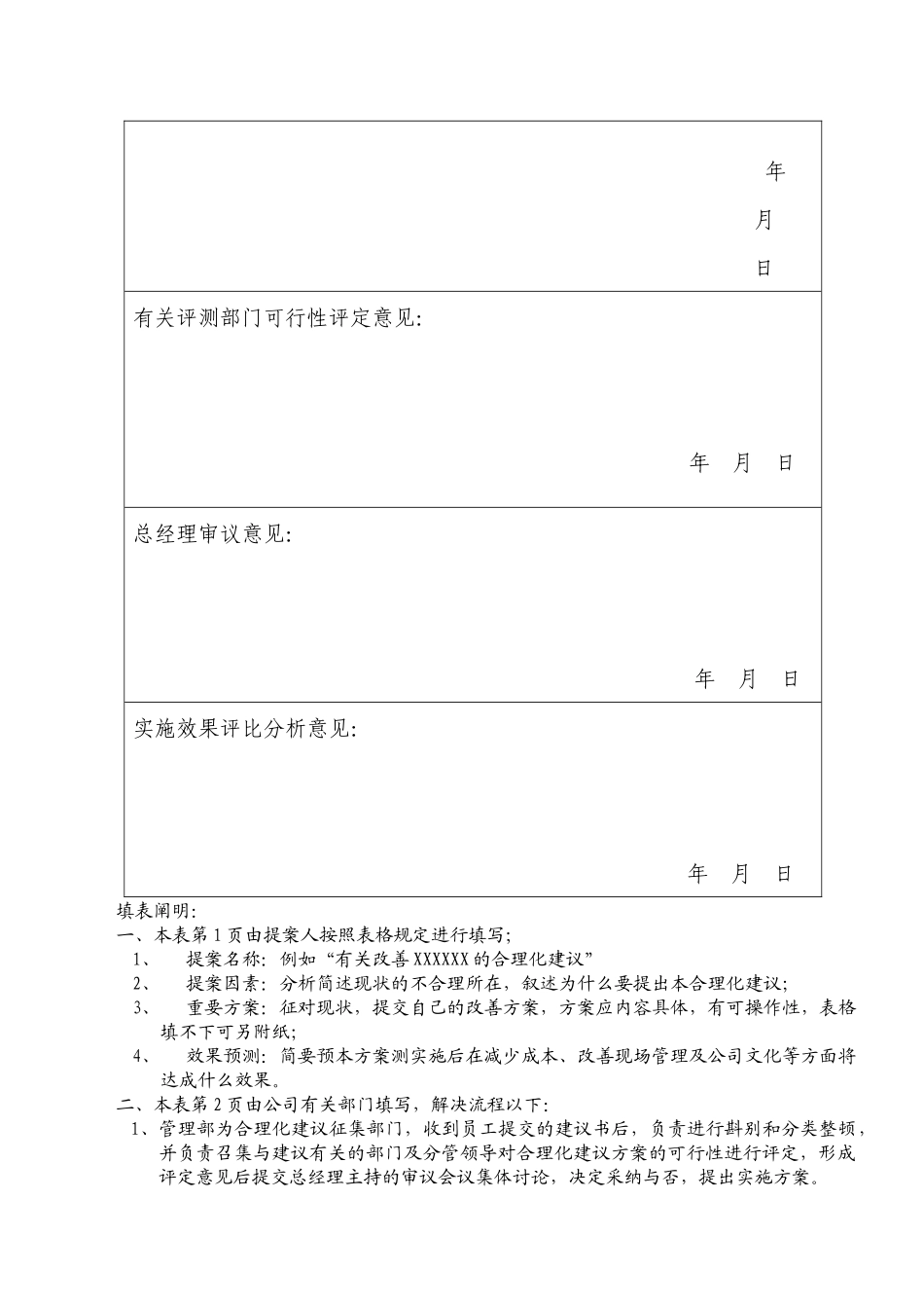 2025年员工合理化建议书_第2页