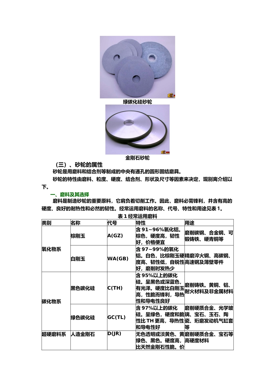 2025年砂轮的规格与选择砂轮的选择方式_第2页