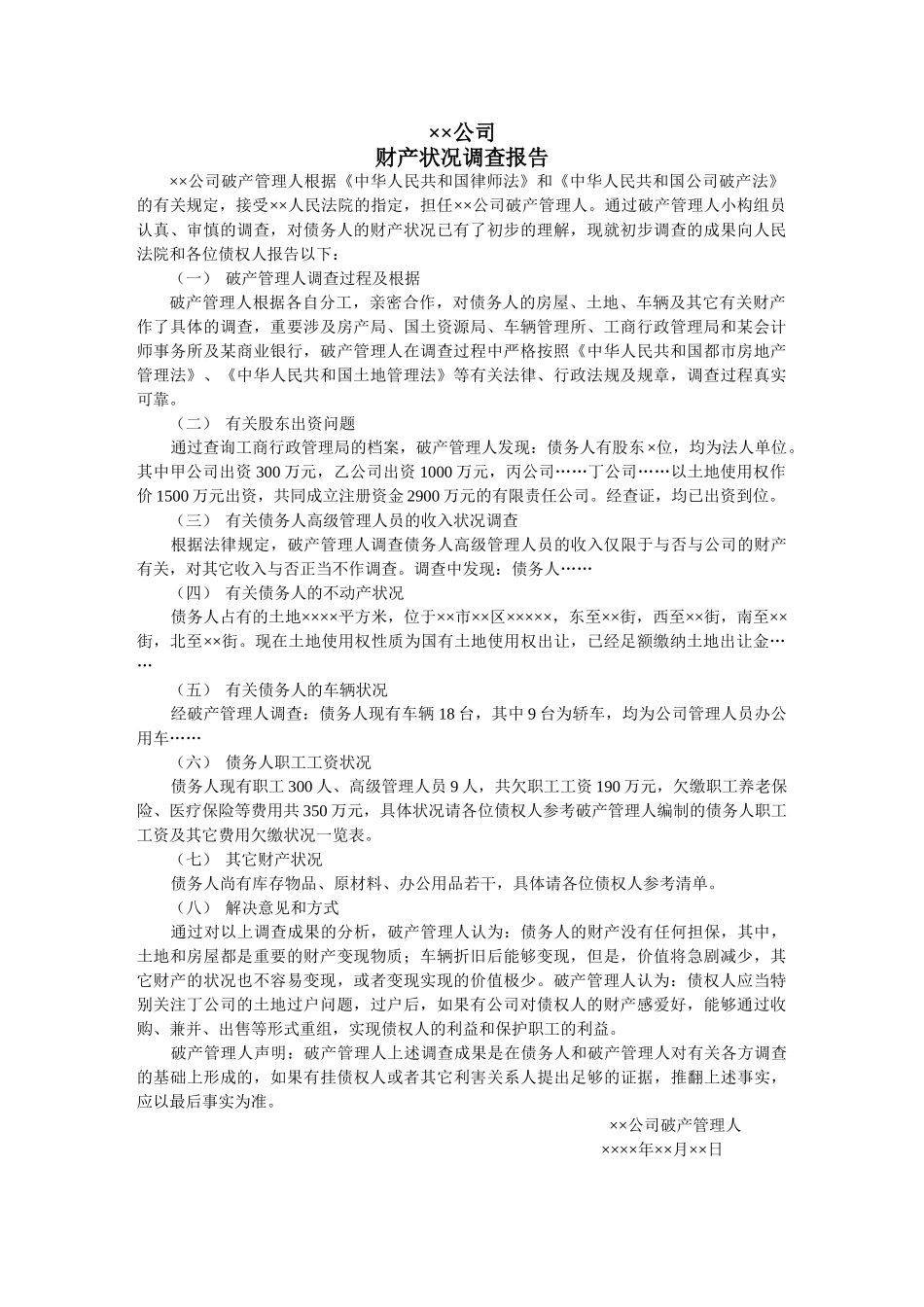 2025年财产状况调查报告_第1页