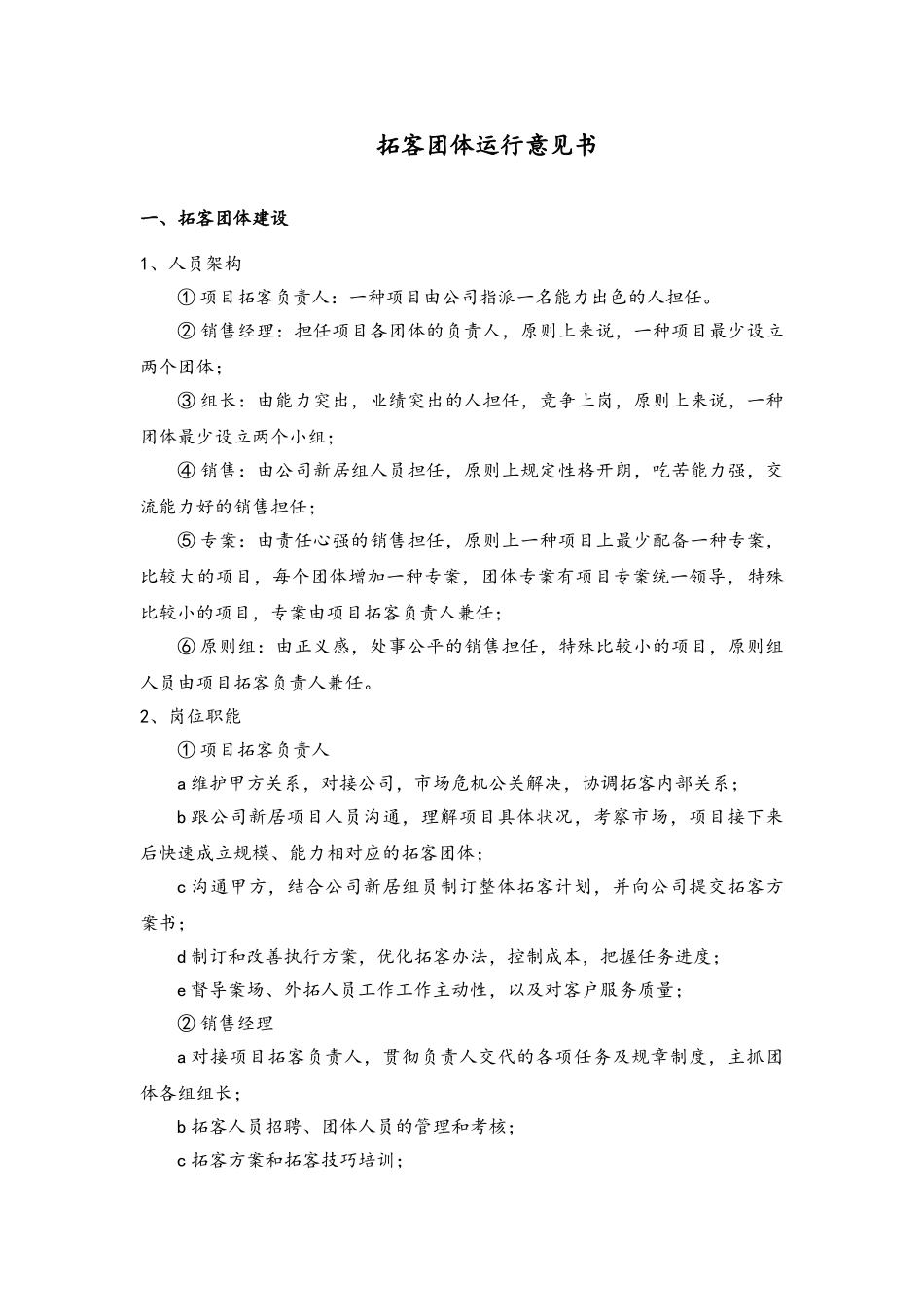 2025年拓客团队组建方案设计_第1页