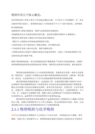 2025年物理吸附概念