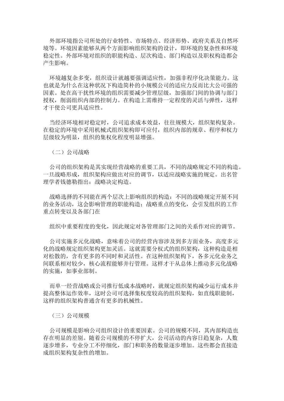 2025年组织架构与战略关系_第2页