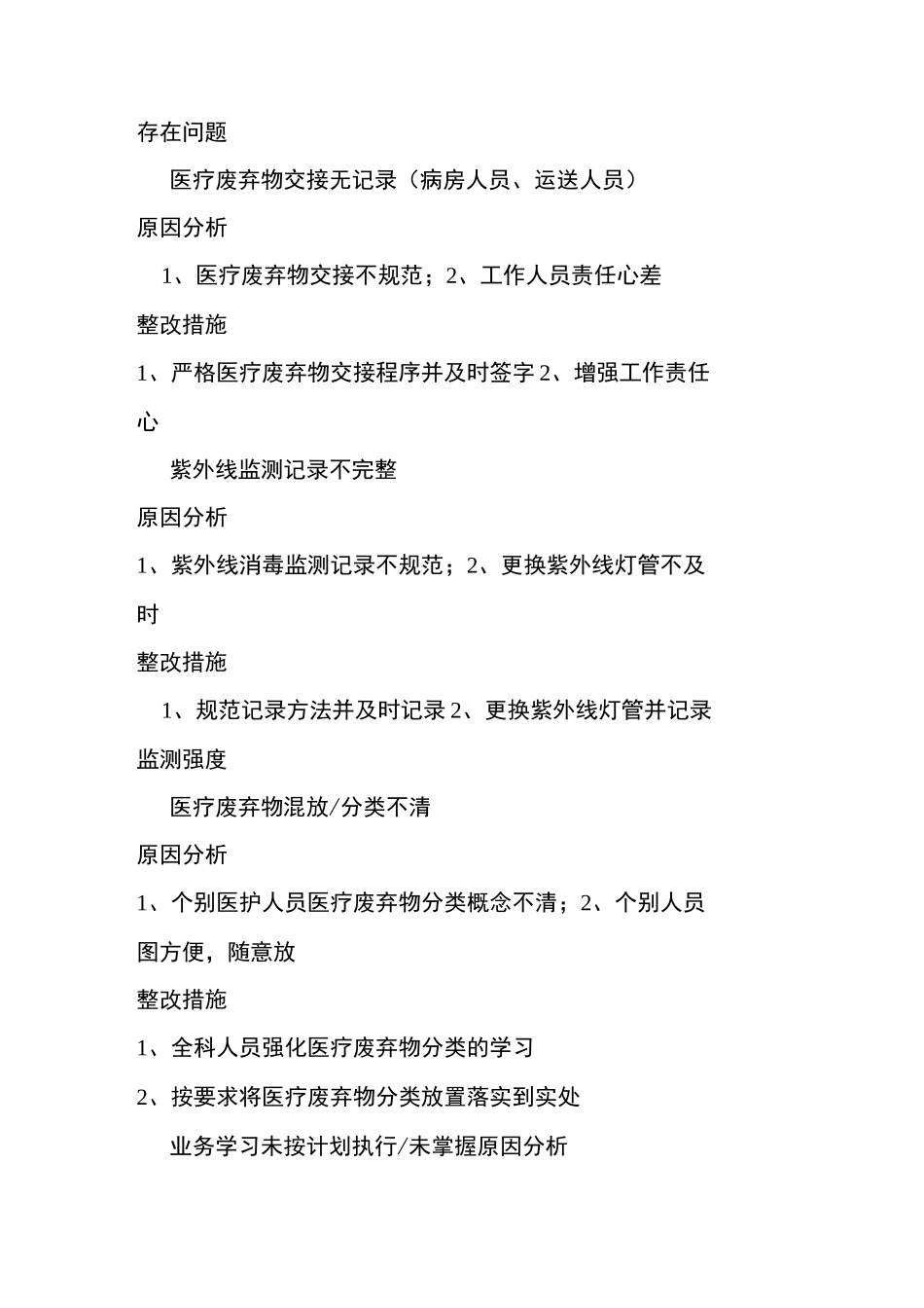 院感办检查常见问题_第1页