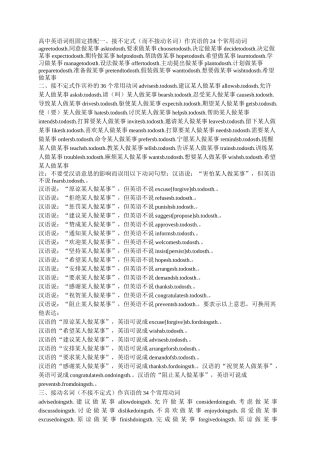 (完整版)英语固定搭配词组大全