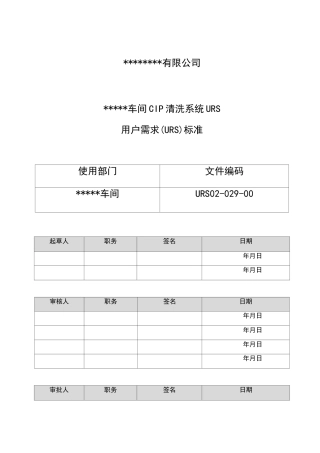 CIP清洗系统