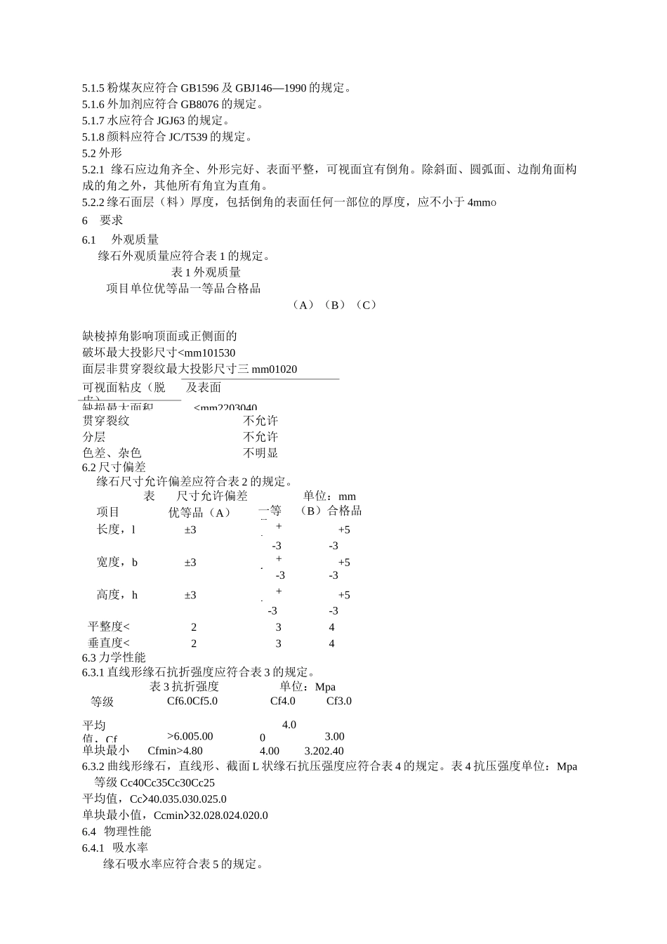 混凝土路缘石_第3页