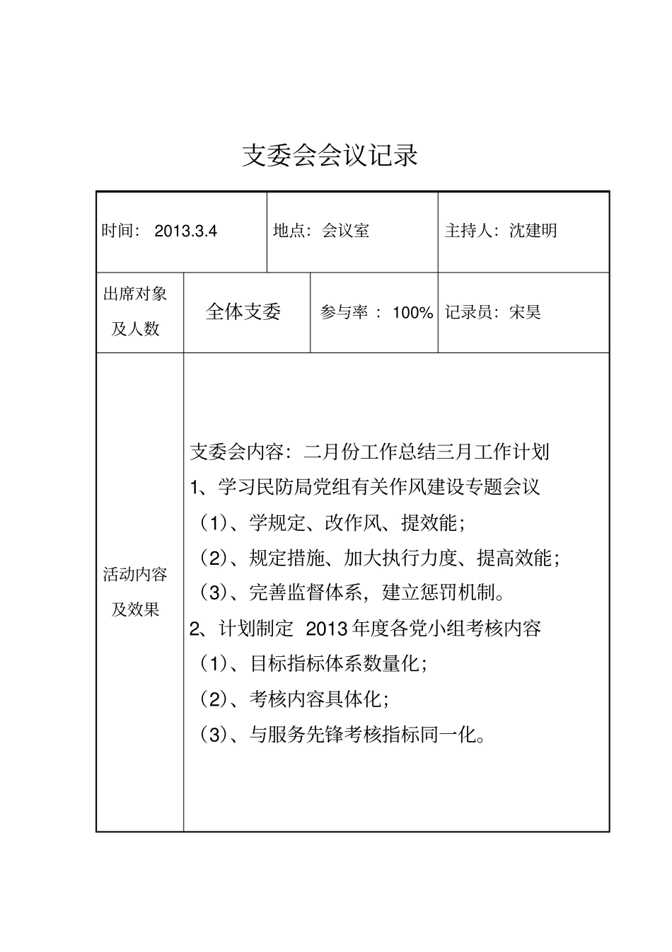 支委会会议记录_第3页