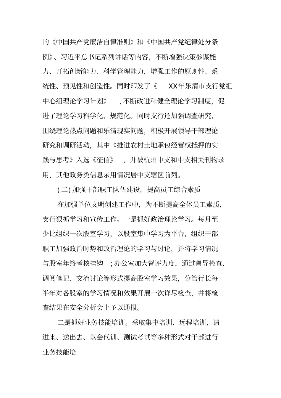 支行年工作总结_第2页