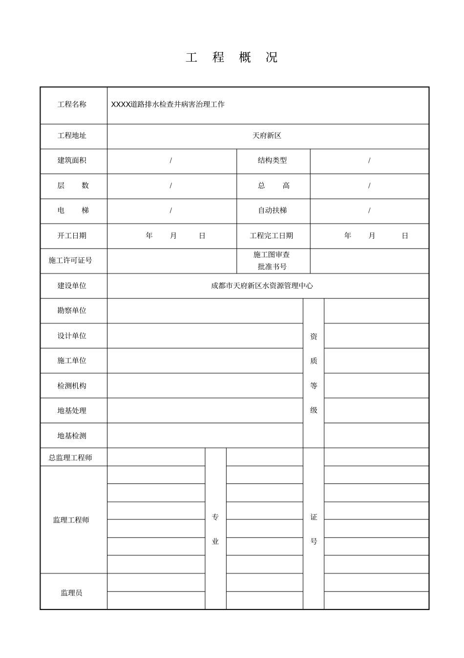 政基础设施工程质量评价报告_第2页