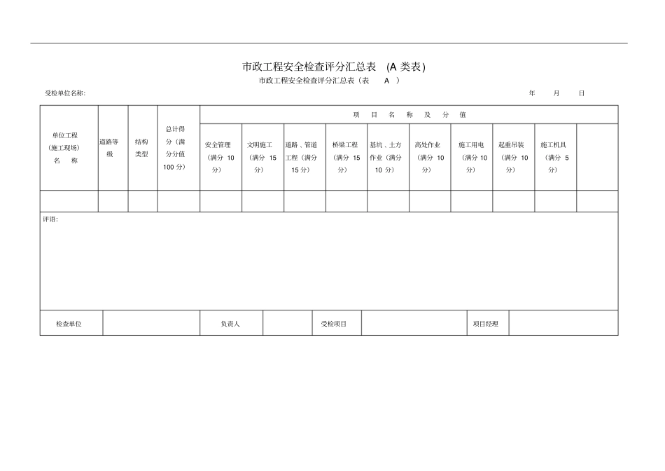 政工程施工安全检查标准修_第1页