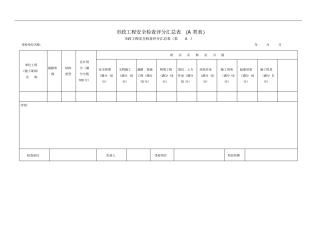 政工程施工安全检查标准修