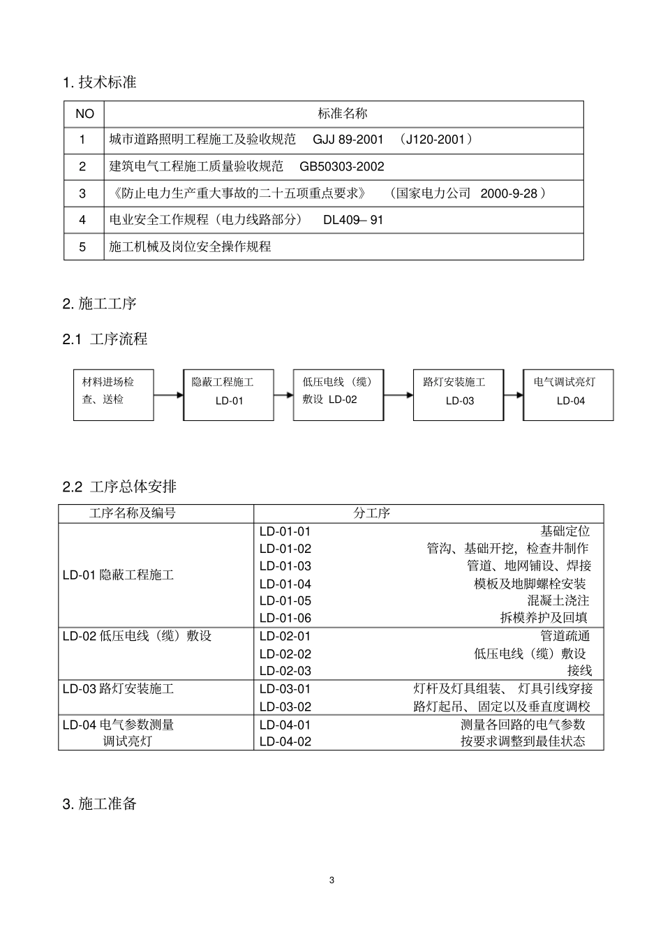 政路灯工程施工手册定_第3页