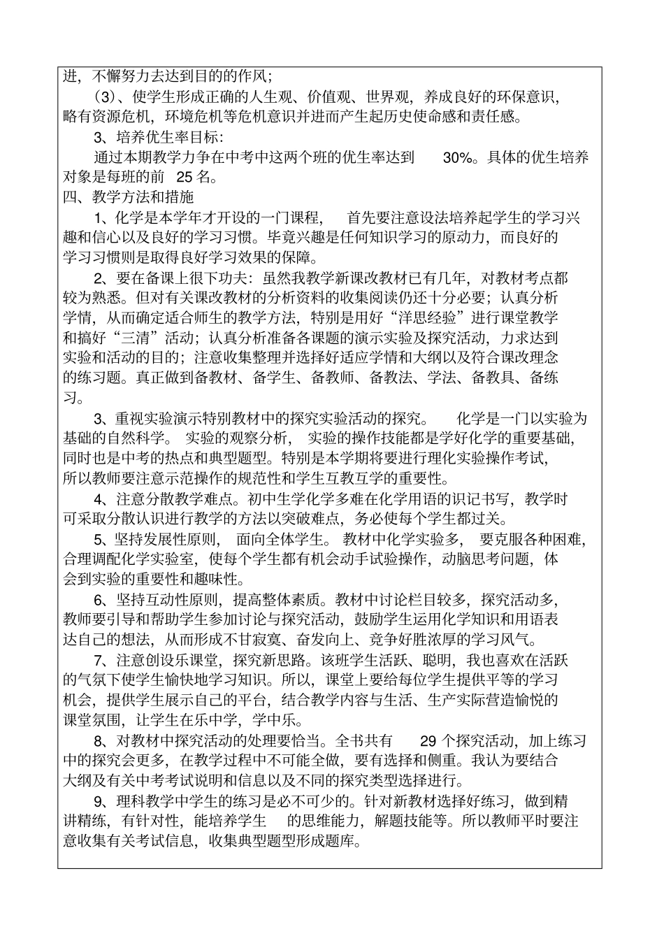 教学工作手册电子模板_第2页