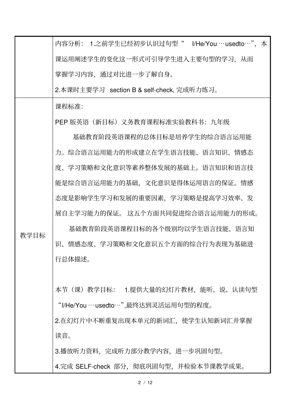 教学设计模板范例_第2页