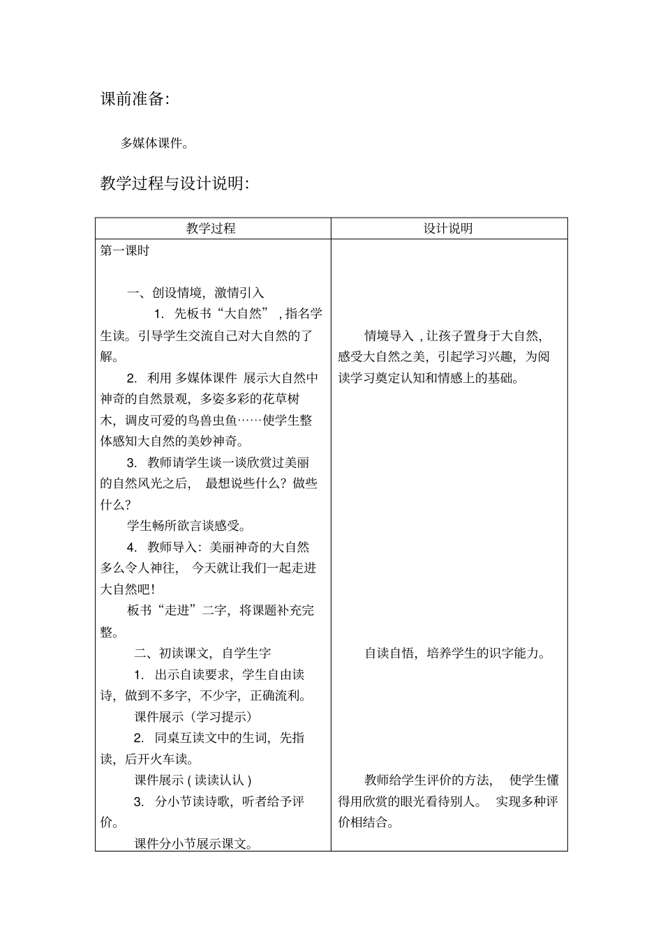 教学设计走进大自然_第2页