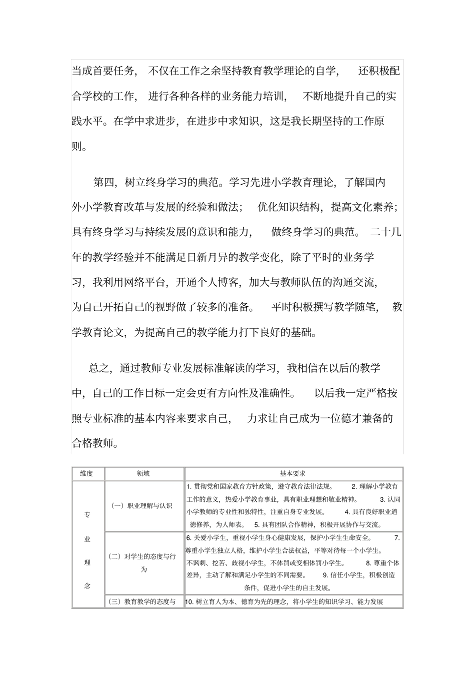 教师专业标准的基本理念是_第3页