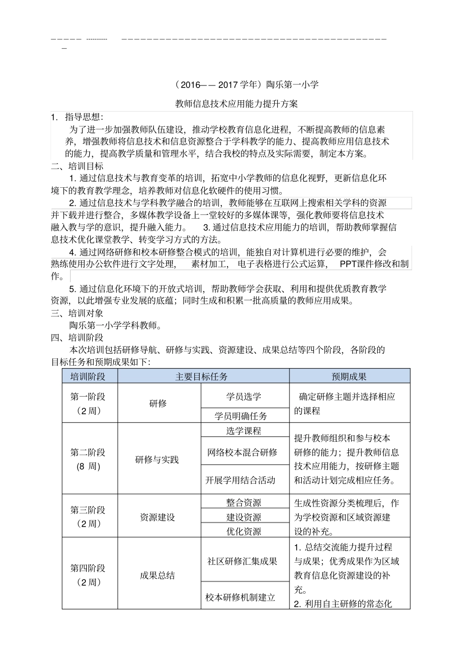 教师信息技术应用能力提升方案-_第2页