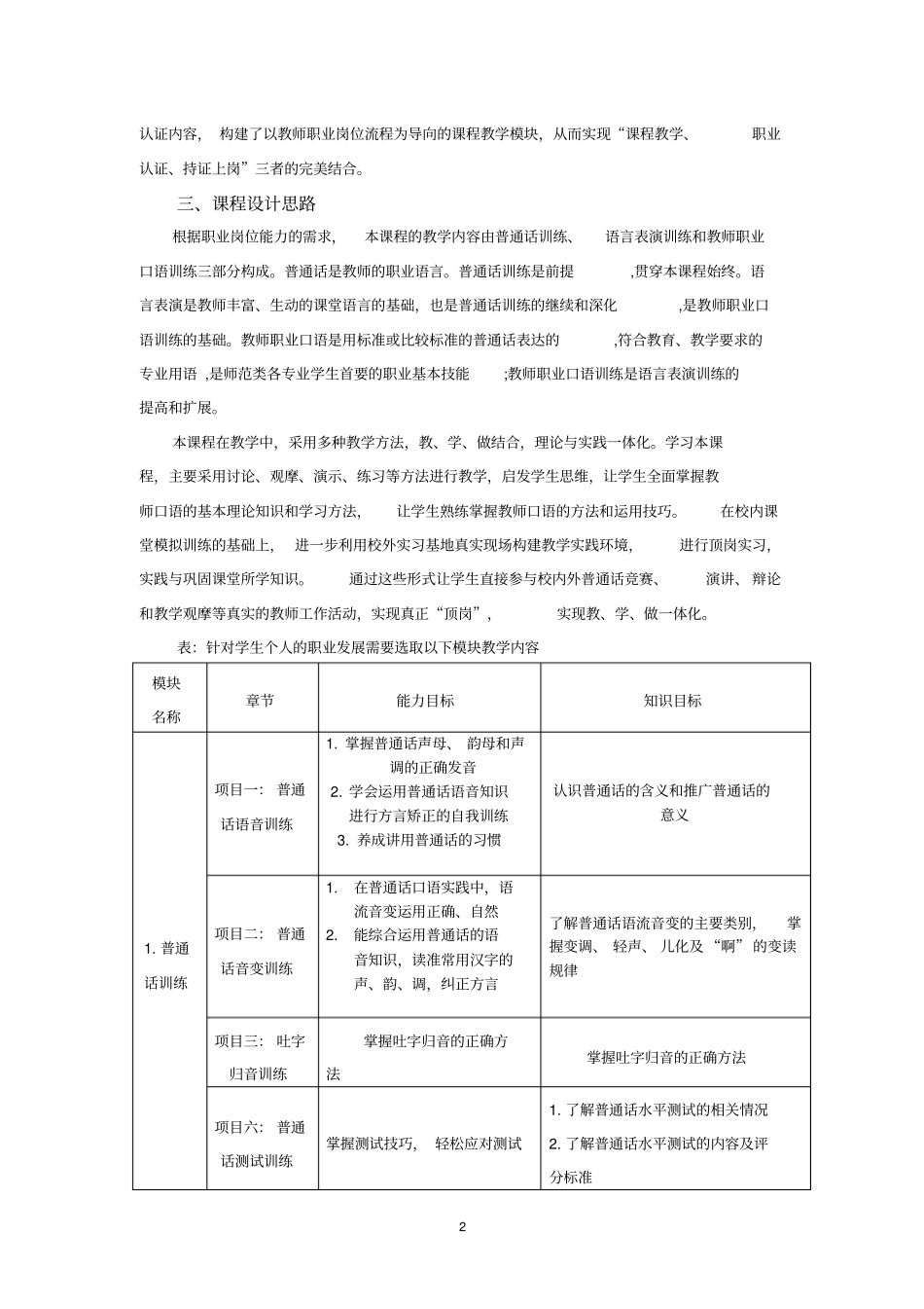 教师口语课程标准_第2页