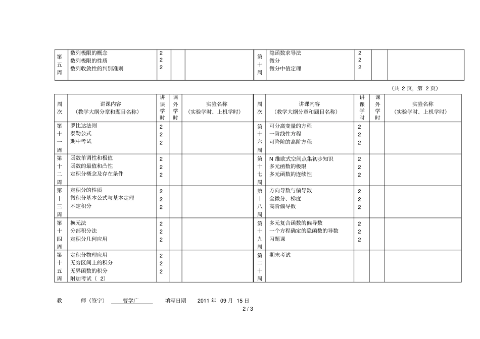 教师教学日历_第2页