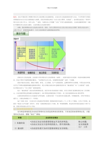 安全文化示范。示范什么