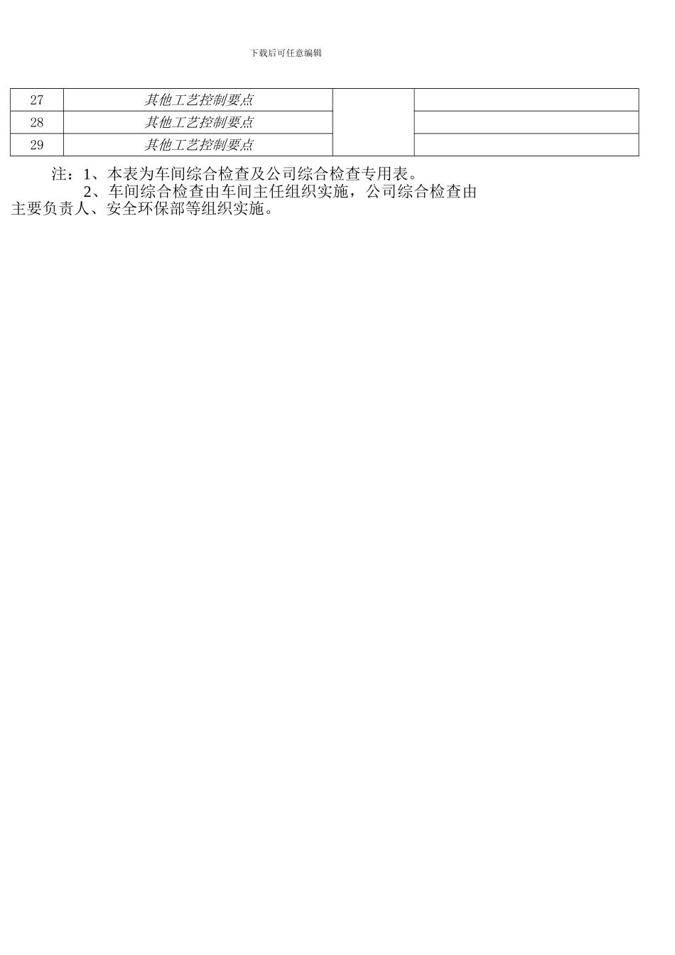 安全检查计划及检查表._第3页