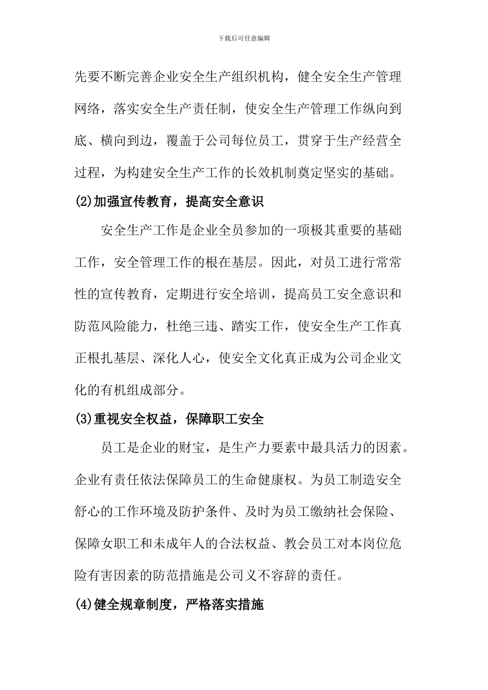 安全生产中长期规划._第2页