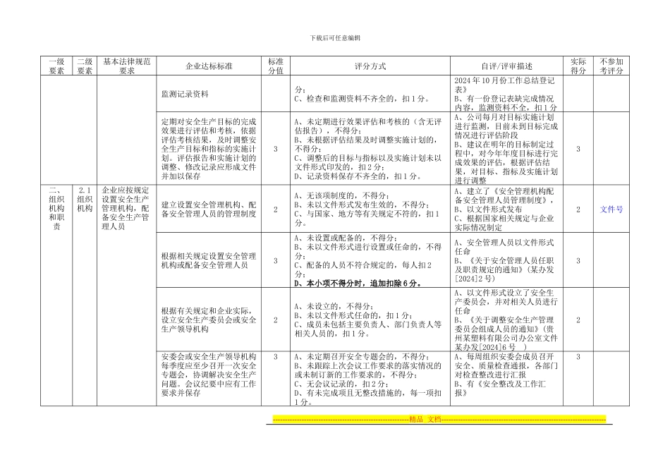 安全生产标准化评审报告样本_第2页