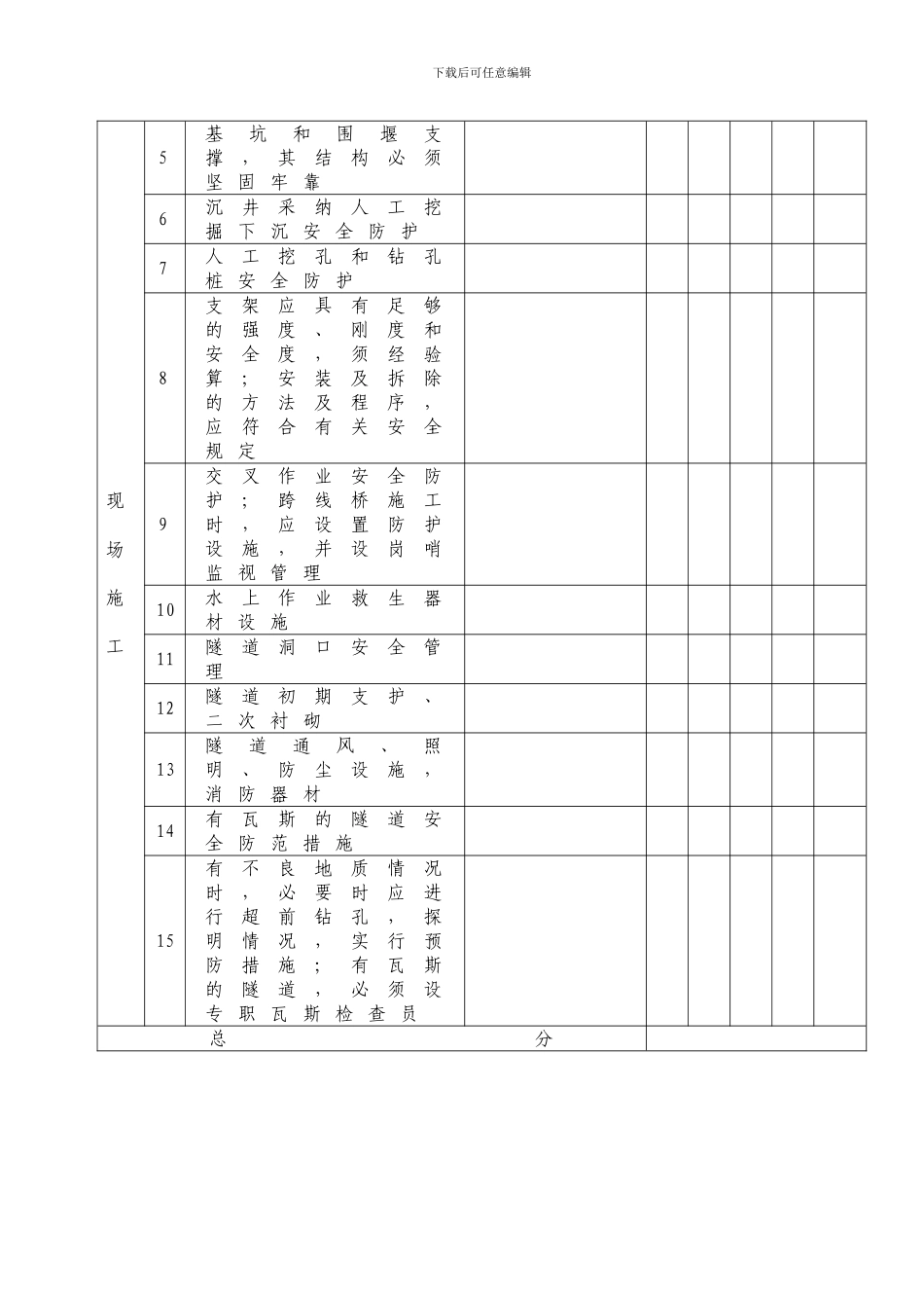 安全生产检查表._第2页