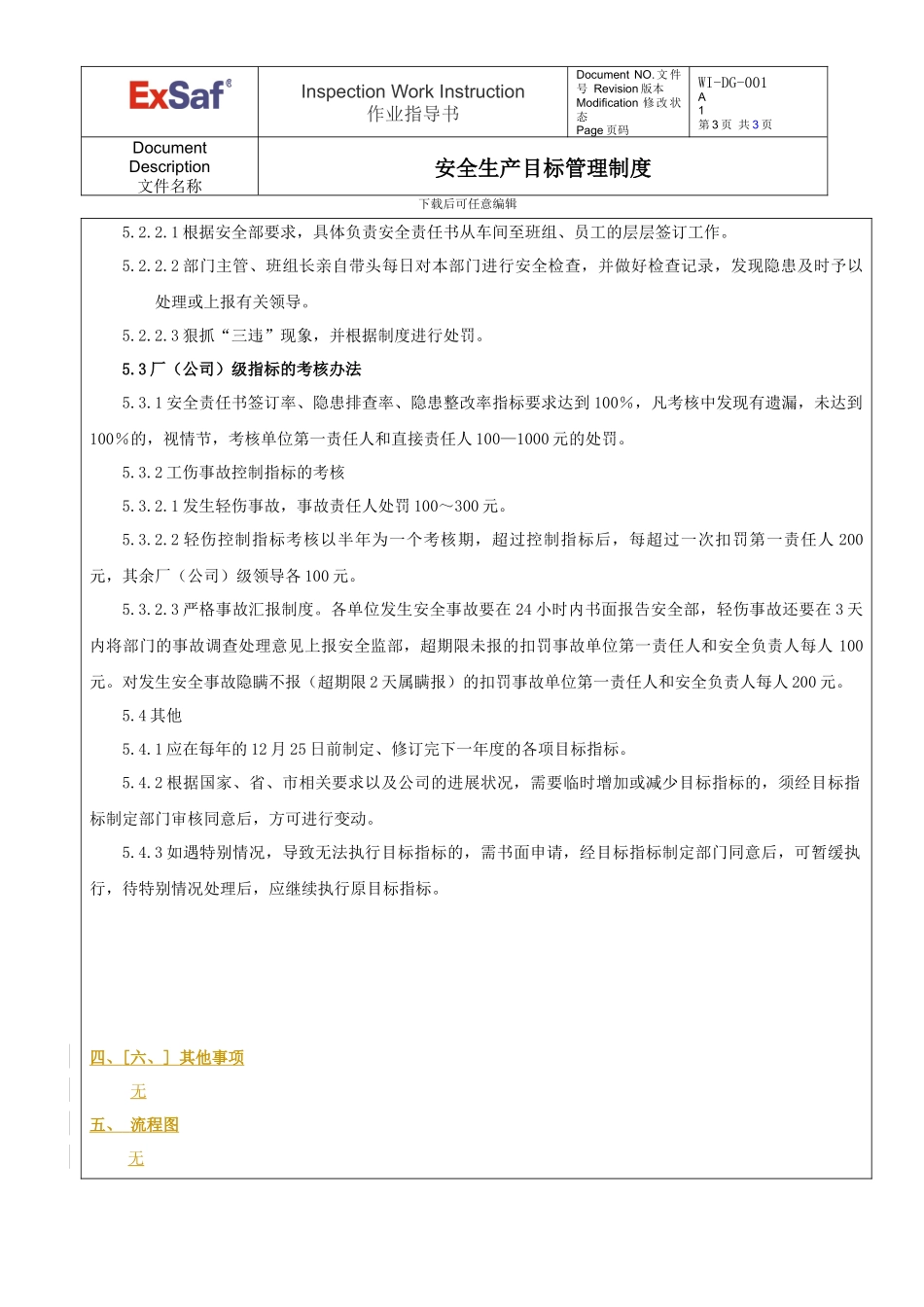 安全生产目标管理制度_第3页