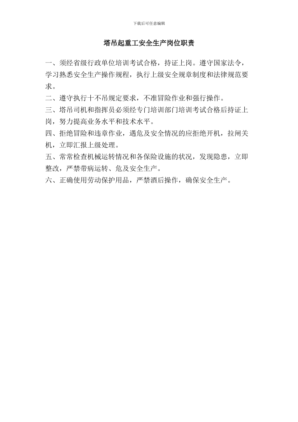 安全生产直接责任人的职责_第3页