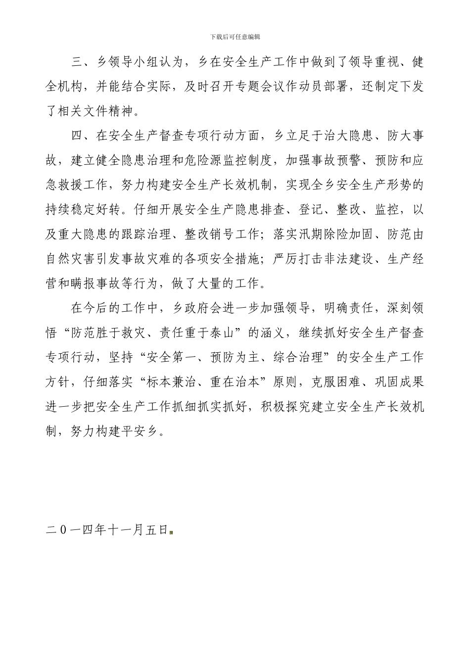 安全生产督查工作总结._第2页