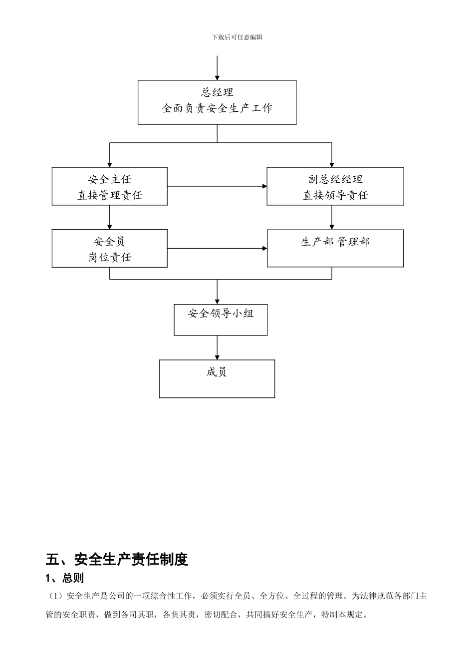 安全生产管理体系-责任体系._第2页