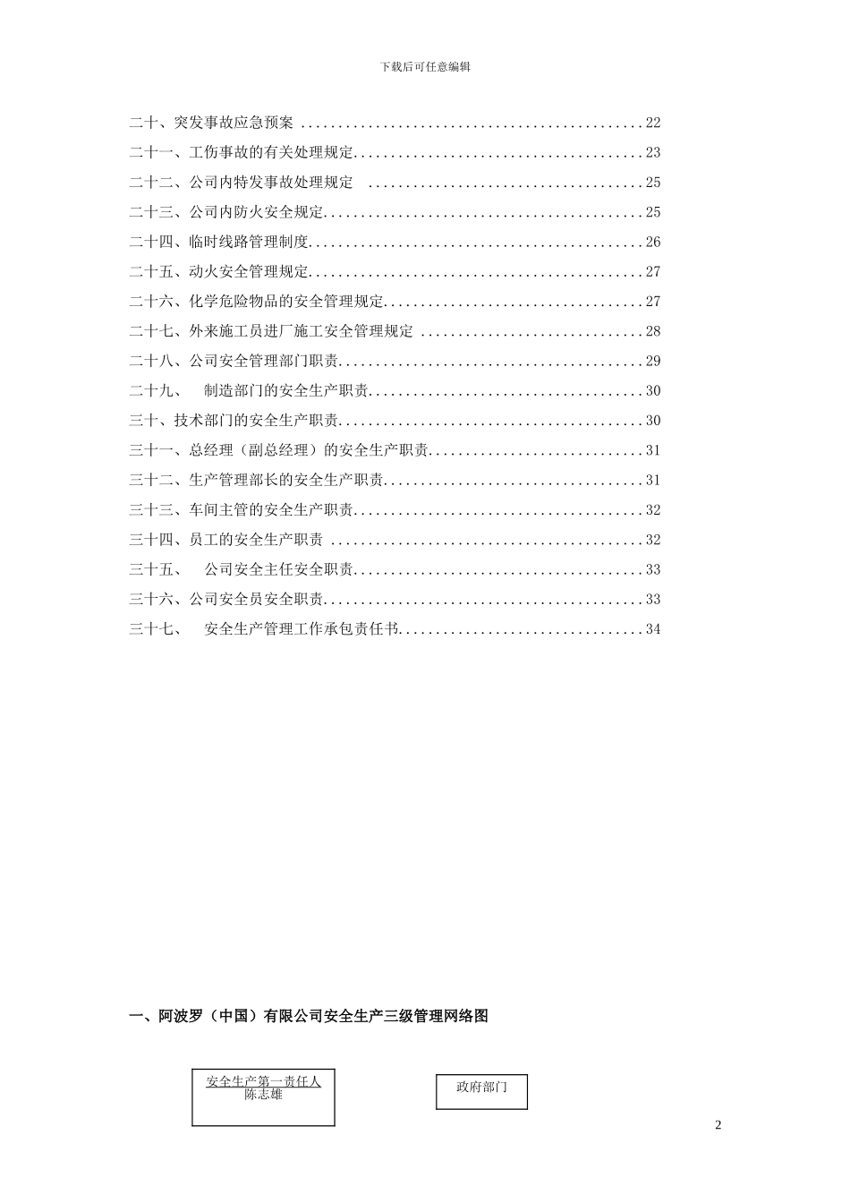 安全生产管理手册_第2页