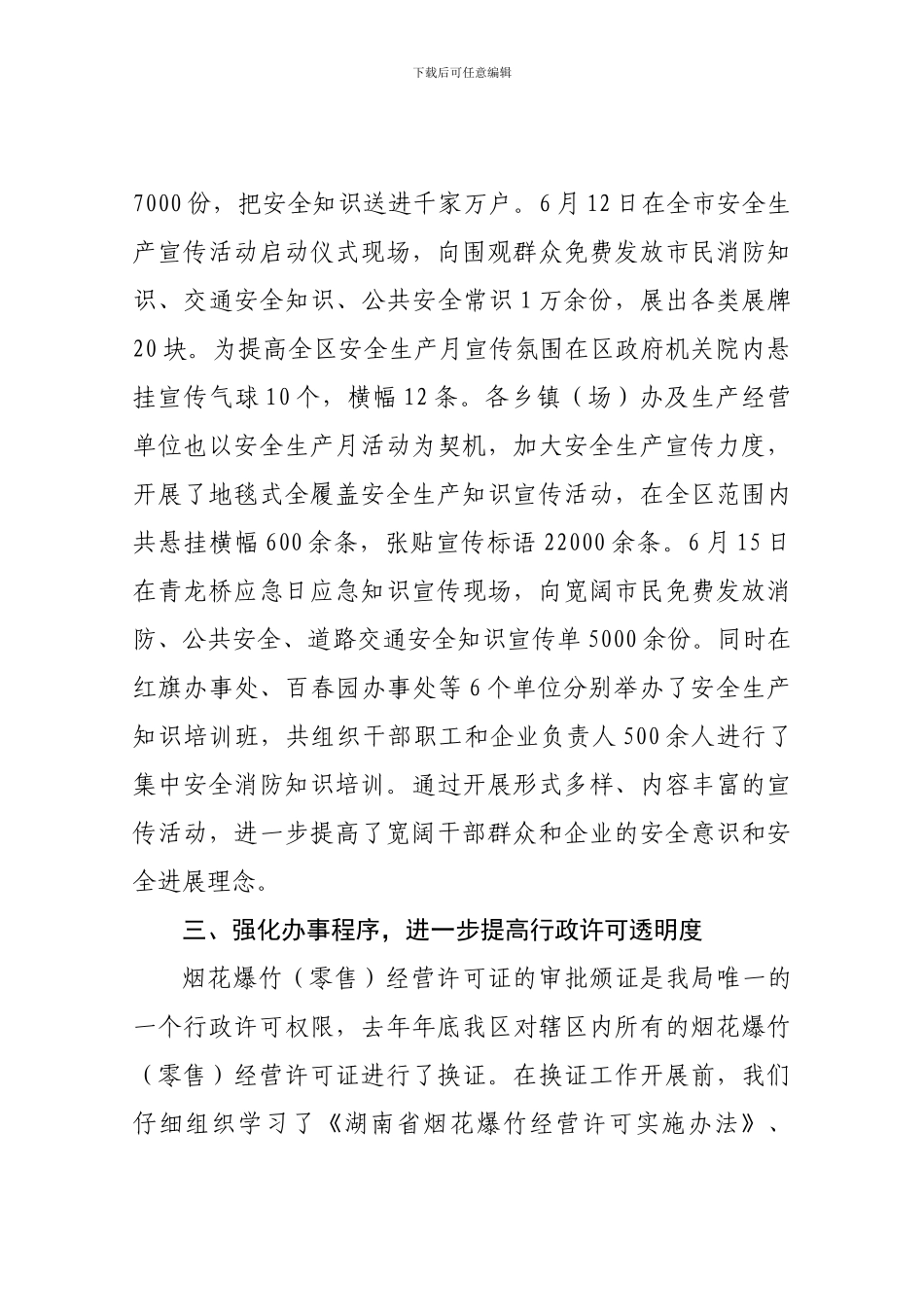 安全生产行政执法工作总结20241221._第3页