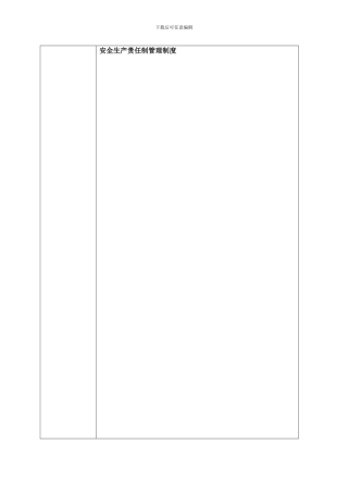 安全生产规章清单.