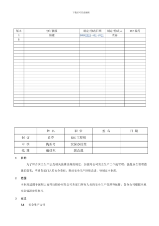 安全生产责任制度140121