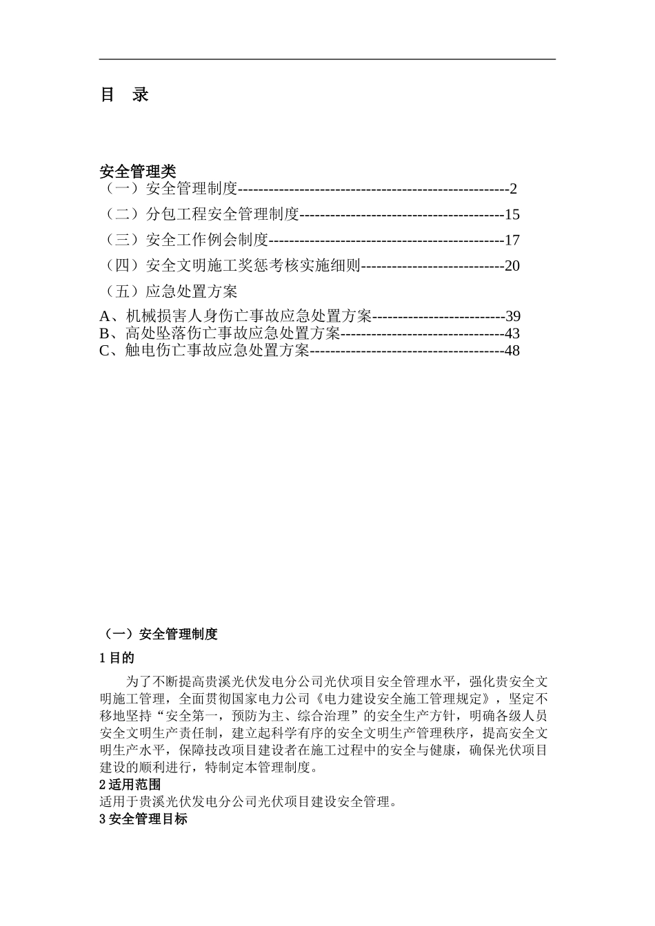 安全管理制度初稿._第1页