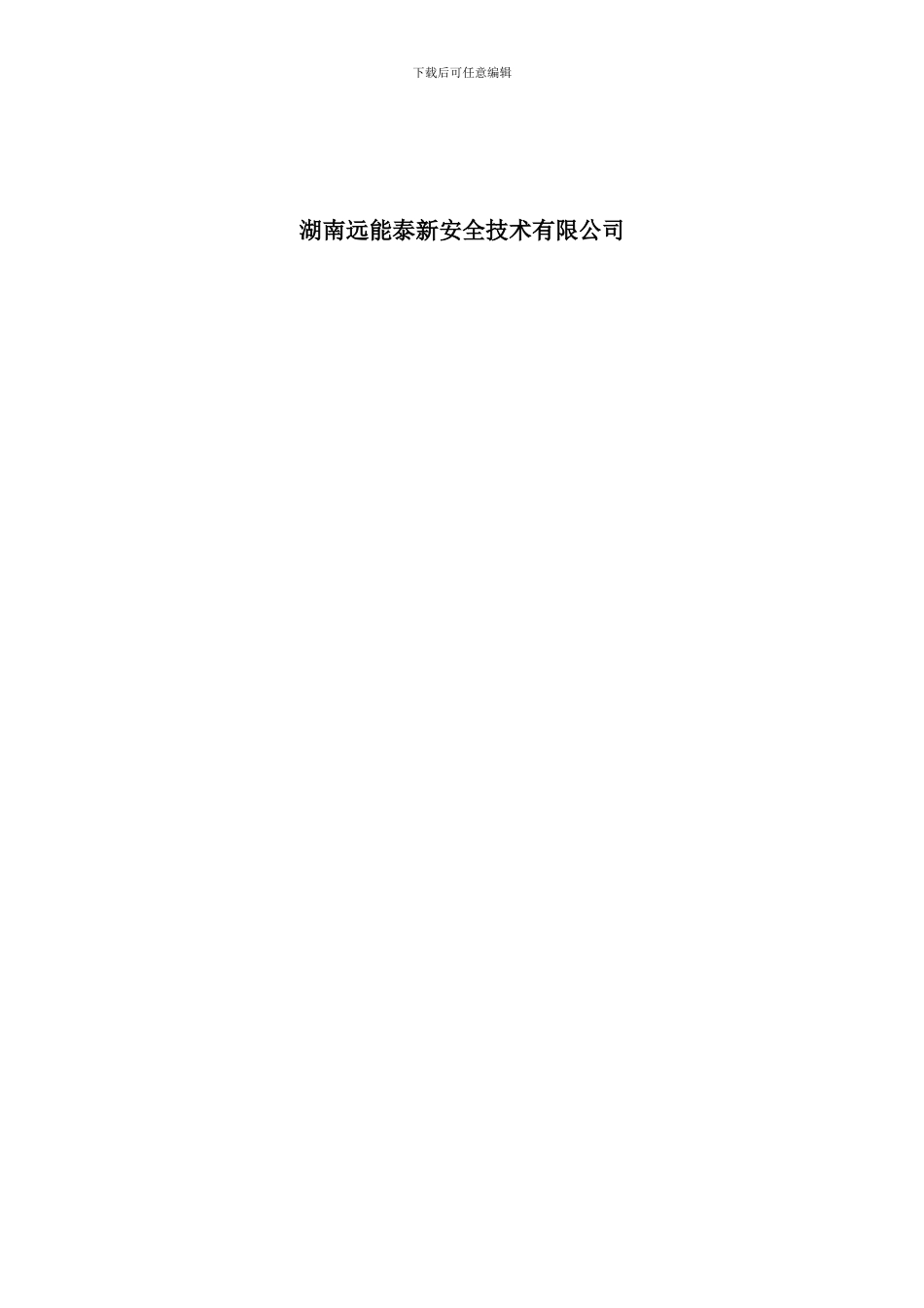 安全评价实施过程控制记录表._第2页