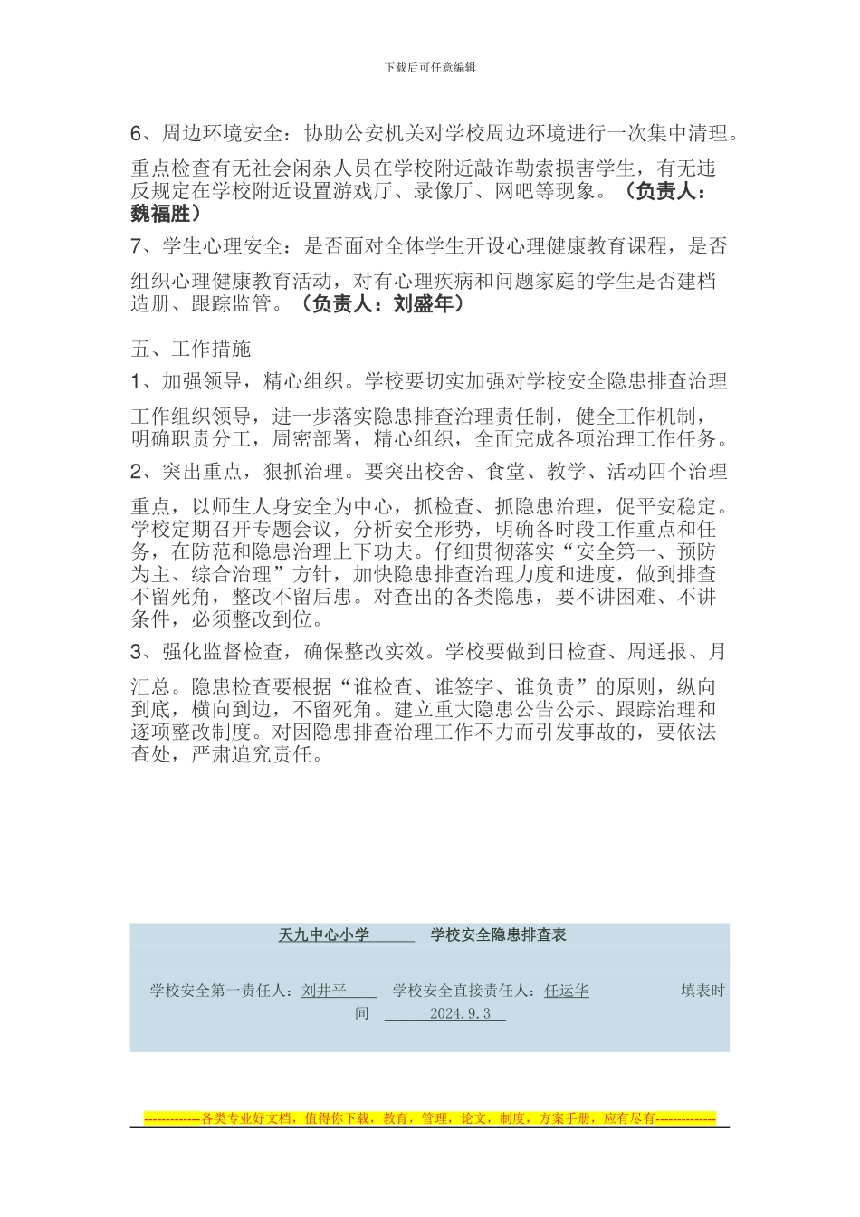 安全隐患排查整改措施_第2页