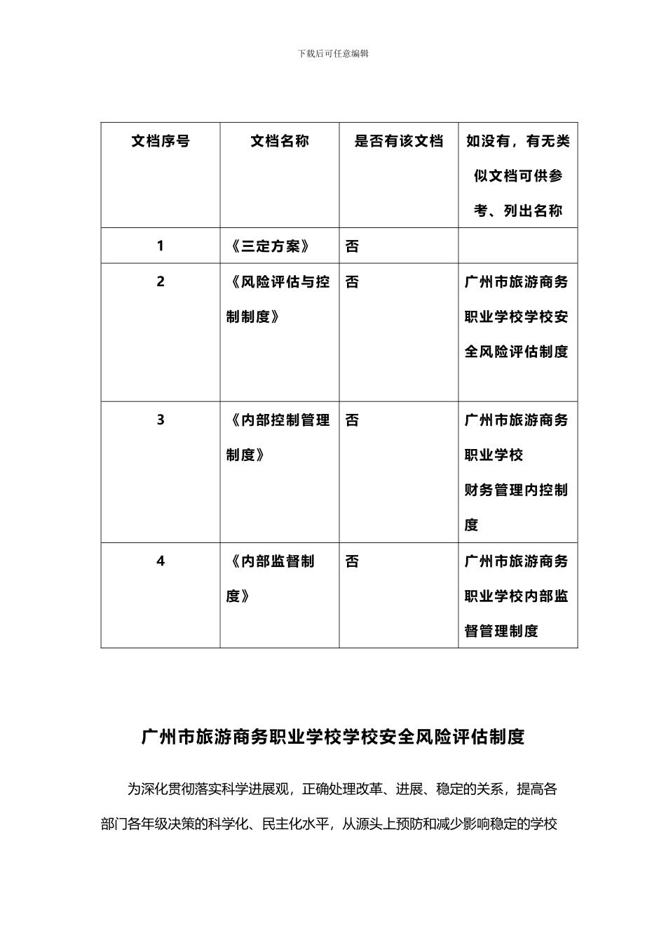 安全风险评估制度_第1页
